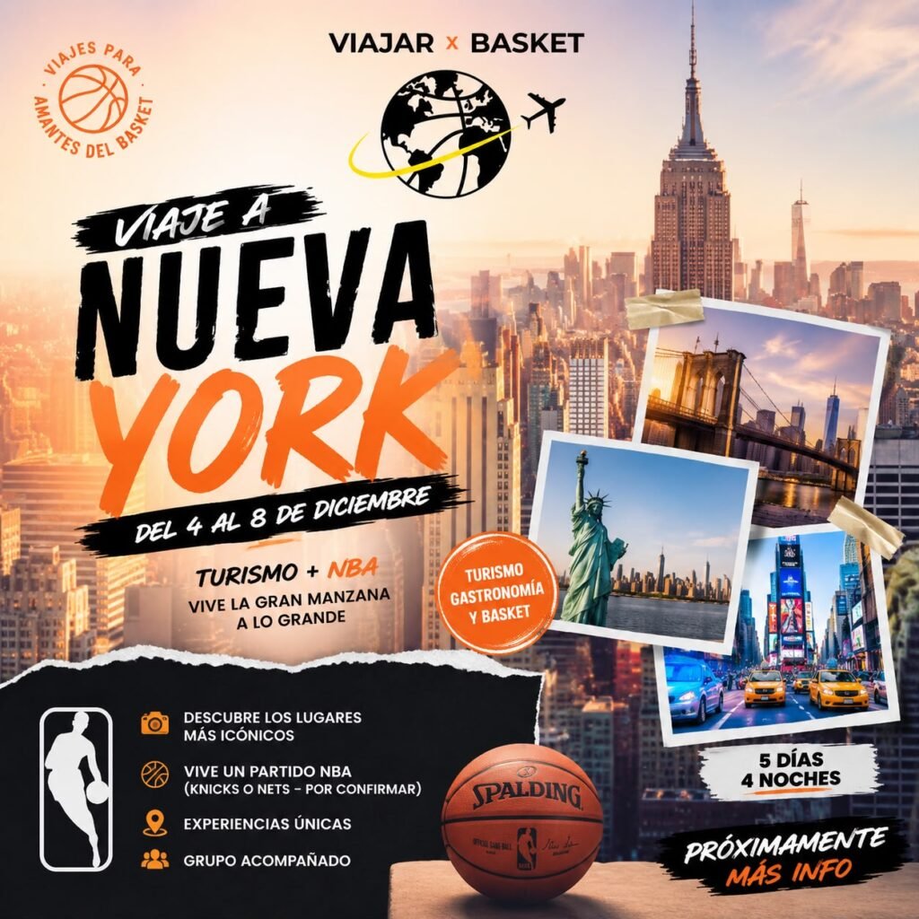 Cartel del viaje a Nueva York